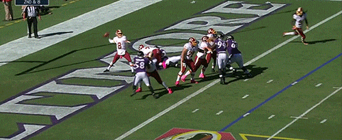 Great interception by C.J. Mosley, until he fumbled it into the endzone for a touchback. Baltimore was really determined not to win this game.
