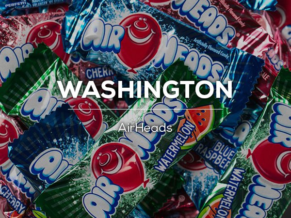 Prepare your sweet tooth with every state’s favorite candy (51 Photos)