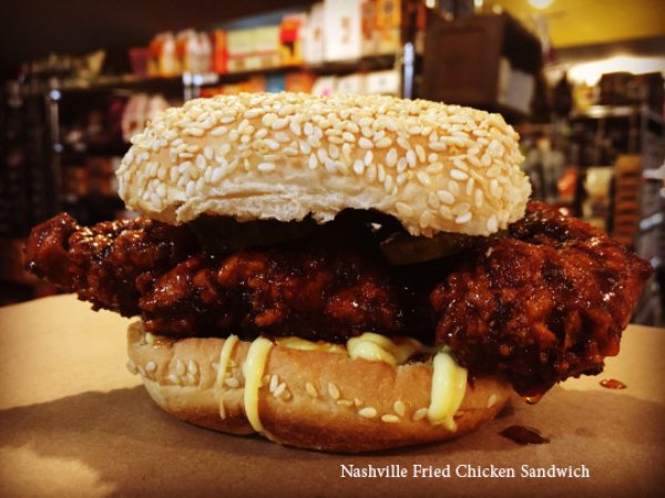 fried food - Nashville Fried Chicken Sandwich