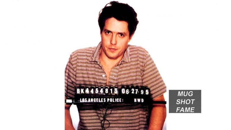 5. Hugh Grant – Lewd Conduct
Hugh Grant was quite literally caught with his pants down when he was arrested for indecent conduct and solicitation 
of a prostitute on Hollywood’s Sunset Strip in 1995. Police allegedly witnessed the entire proposition take place 
before tapping on the car window to find a paid business transaction in full swing. Grant upheld his well-spoken, 
polite demeanor throughout the booking, but nonetheless appeared mortified as he and his saucy escort, Divine Brown, 
were taken into custody and booked on charges of lewd conduct.