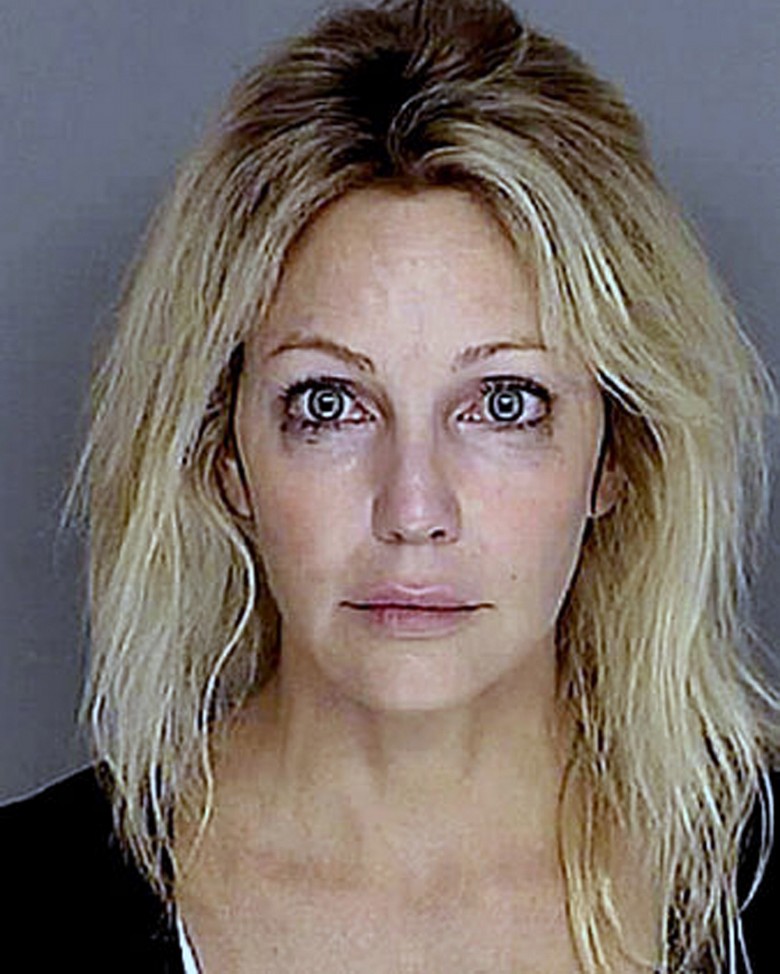 8. Heather Locklear – Hit and Run
Heather Locklear was arrested in April 2010 after a crash in California. Upon police investigation of the collision 
site, it was evident that someone had expertly mowed down a “No Parking” sign, bruised the adjacent street curb, 
and efficiently left the scene of the incident. 
The performance awarded the actress a citation for a misdemeanor hit-and-run.