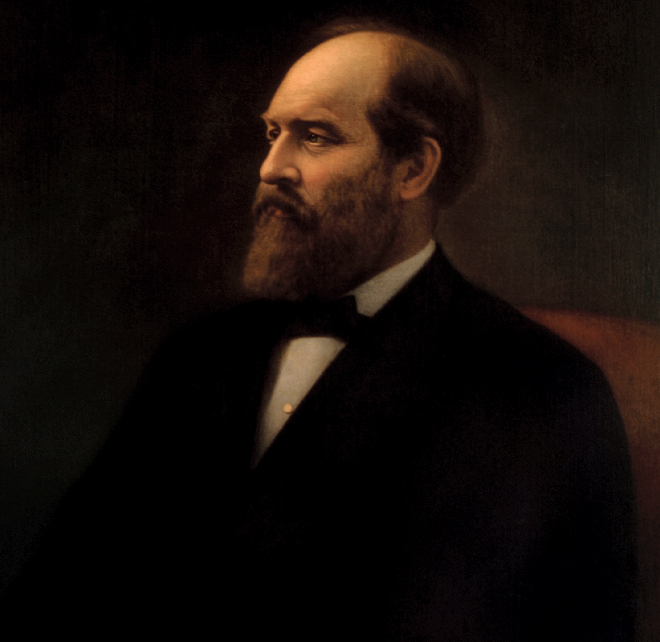 9. James Garfield
James A. Garfield, the 20th president of the United States, for only a few months in 1881, was shot to death on July 2, 
having only been in office for four months. He was on his way to visit his sick wife in hospital when he was shot in the back at the a railroad station in Washington D.C.