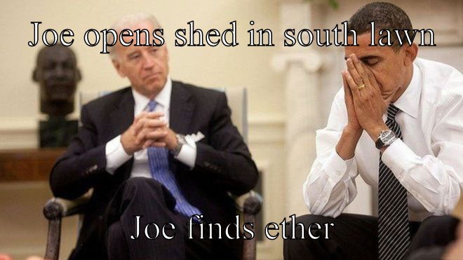 Joe and Barry numbing the loss