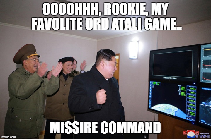 Kim hopes to play his favorite video game