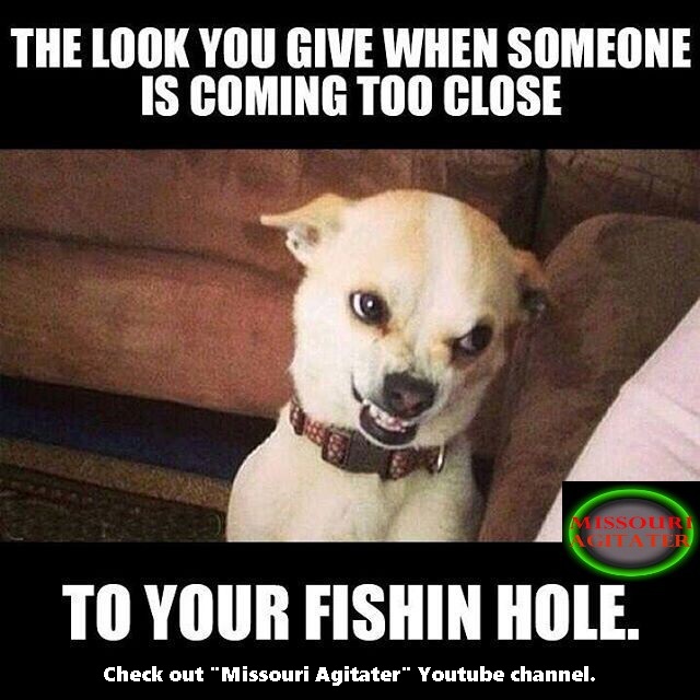 Don't be fishing in my fishing hole lol..