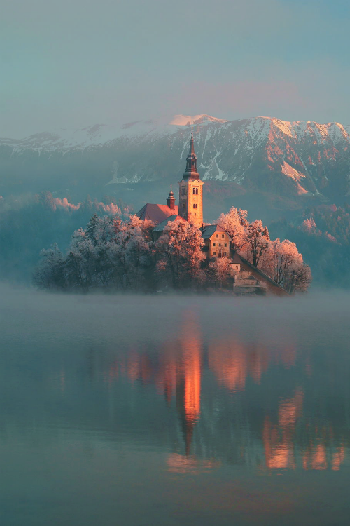 lake bled portrait