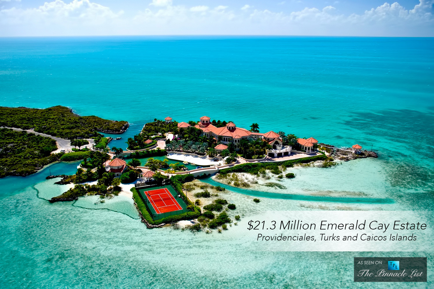 emerald cay estate - $21.3 Million Emerald Cay Estate Providenciales, Turks and Caicos Islands As Seen On The Pinnacle List