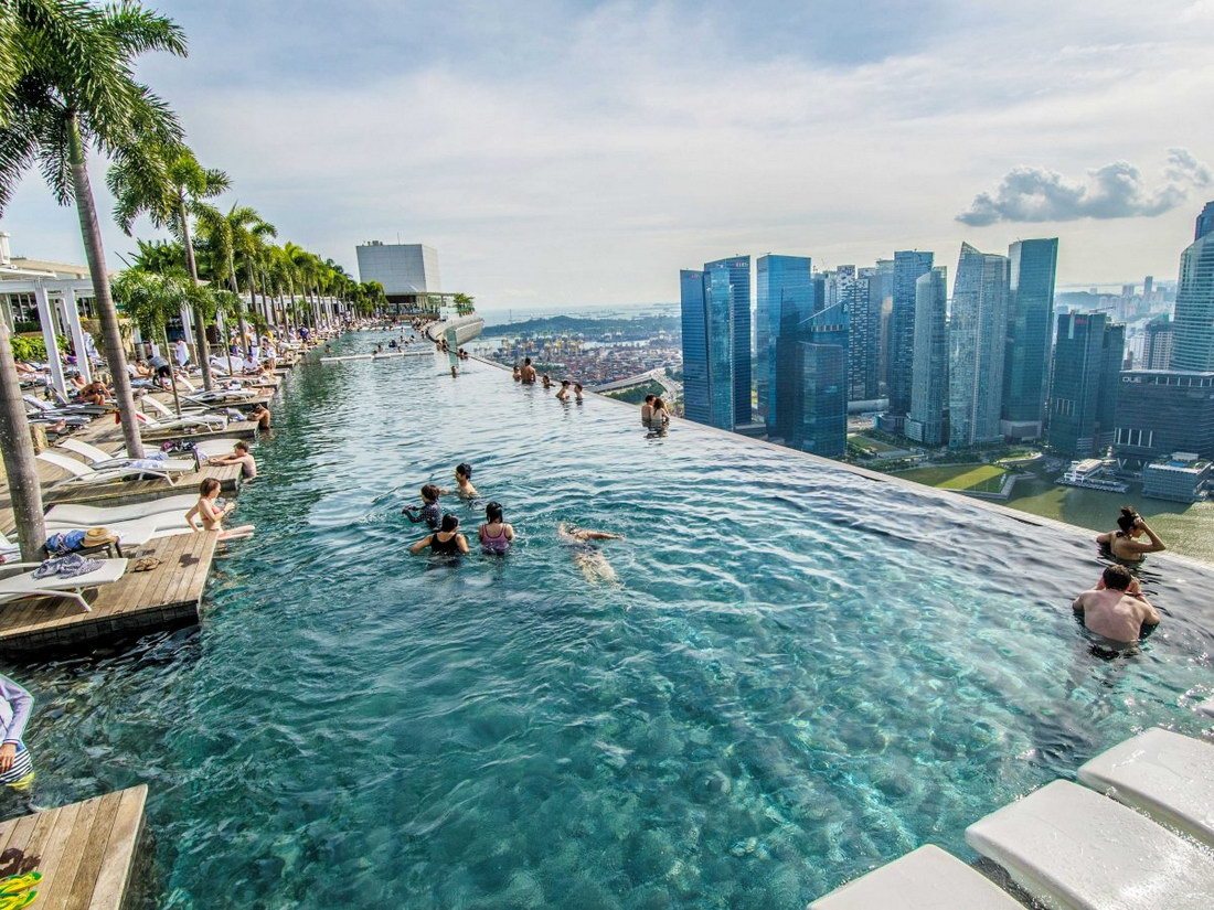 marina bay sands pool - Ilie 2222