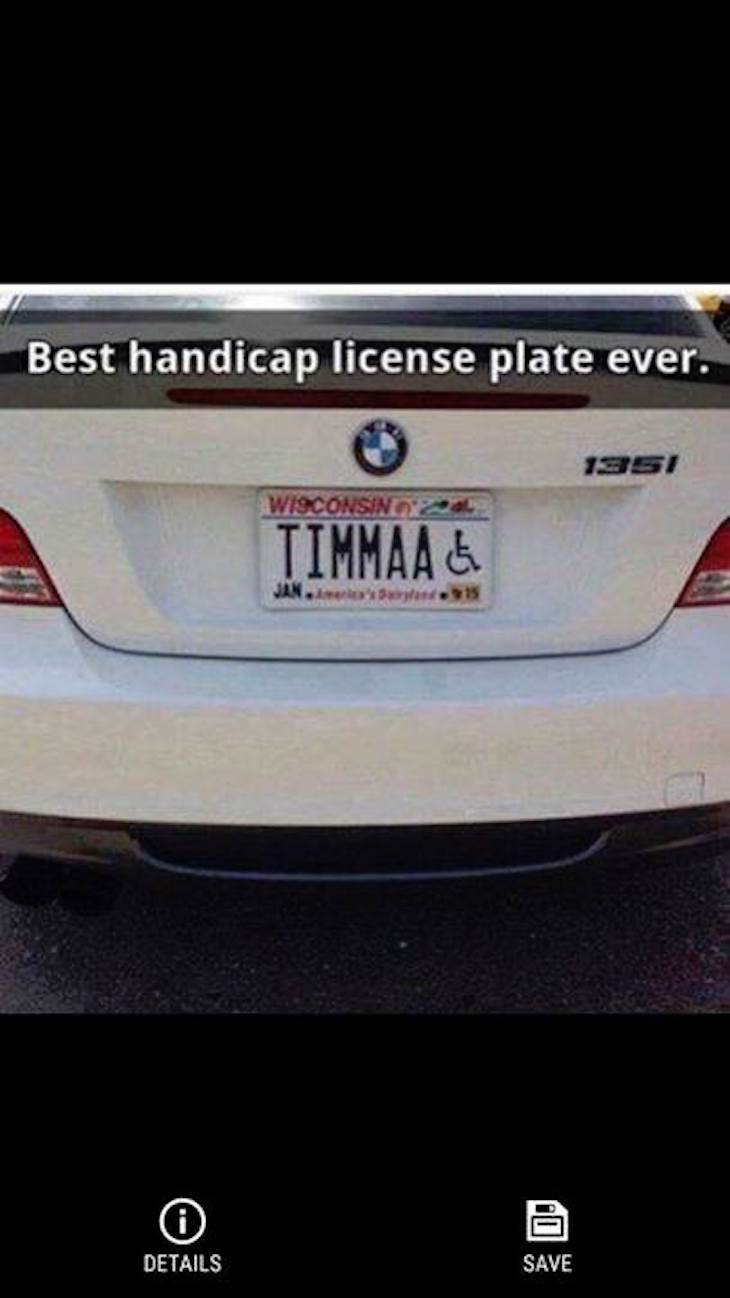21 Unique License Plates