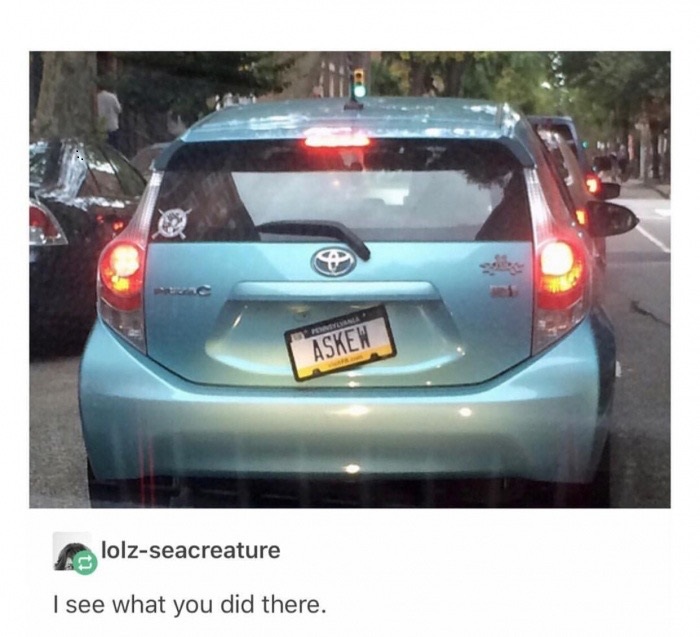 27 Funny License Plates That Will Tickle Your Pickle