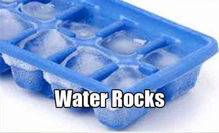 if kids named things - Water Rocks