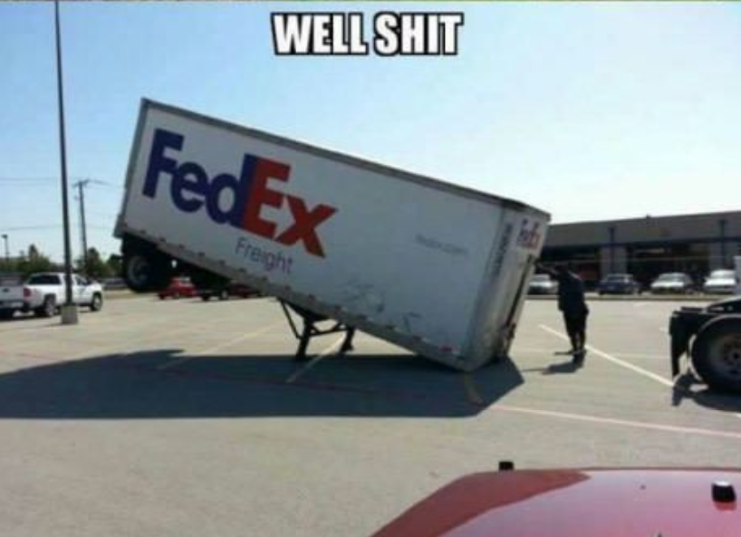 freight funny - Wellshit FedEx