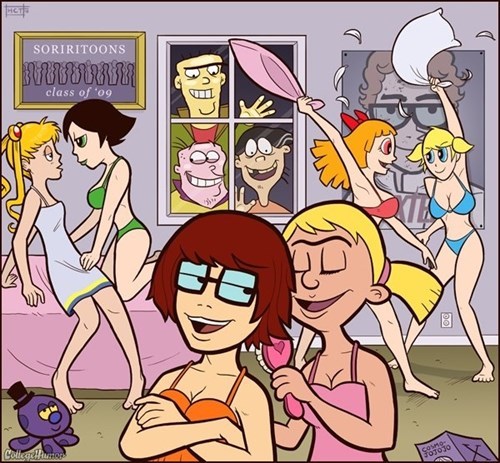 If Cartoons Continued On To College