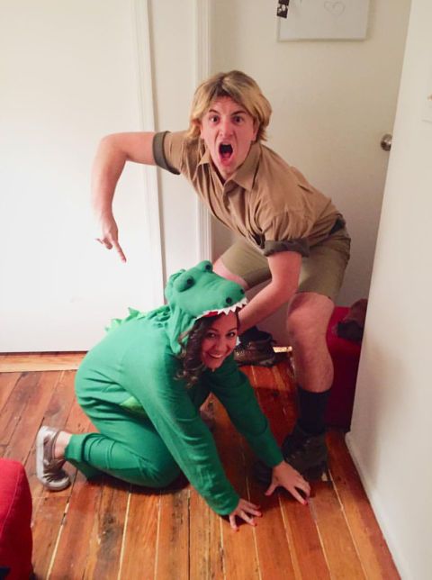 halloween costume crocodile hunter couple costume