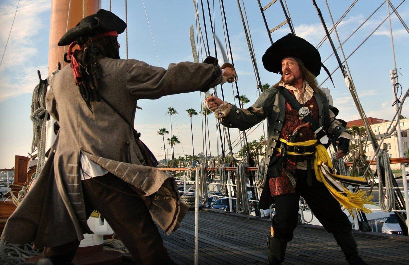 pirates fight