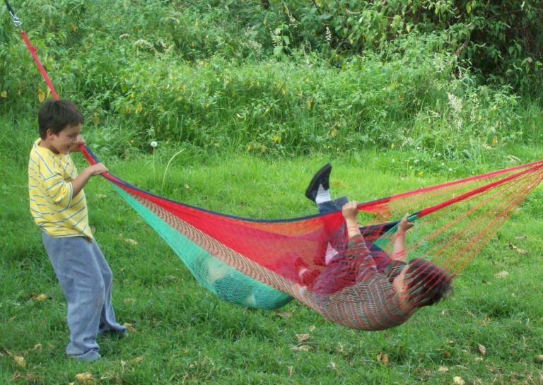 Mini Hammocks: The idea of a mini-hammock was that it was light and easy to store, so it didn’t come with any spreader bars, meaning the net could twist and turn and trap — or suffocate — a child.