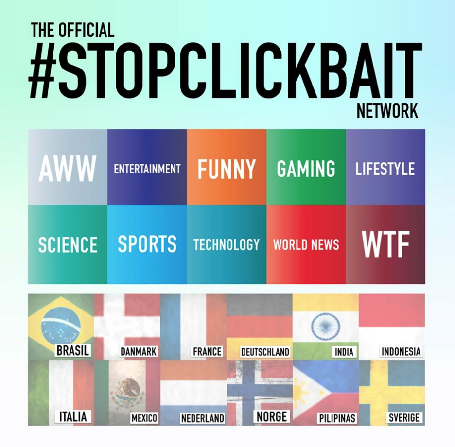 #StopClickBait is Doing God's Work