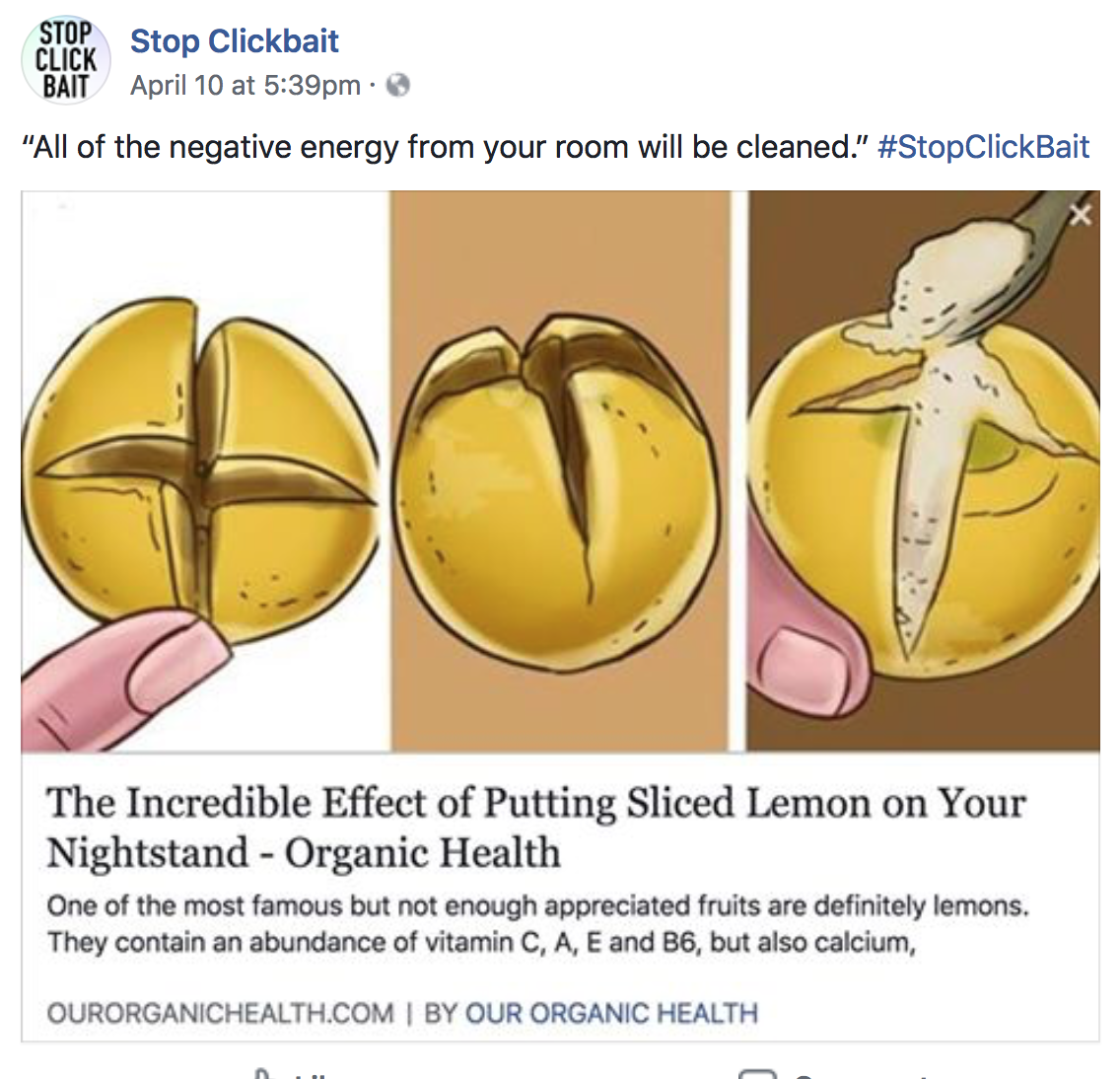 Stop Clickbait is the hero we don't deserve