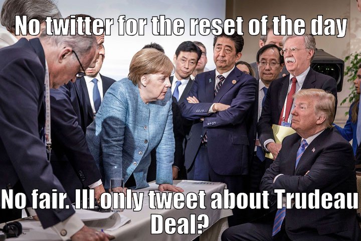 No twitter for trump