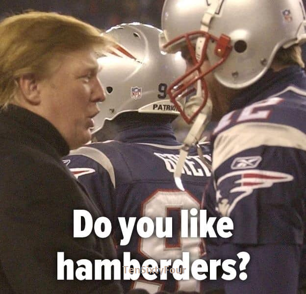 Patriots and Hamberders.