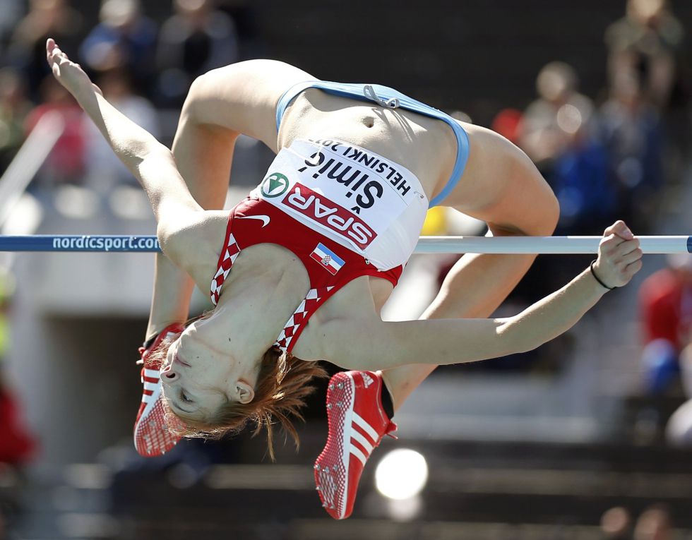 Anna Simic - High jump Croatia
