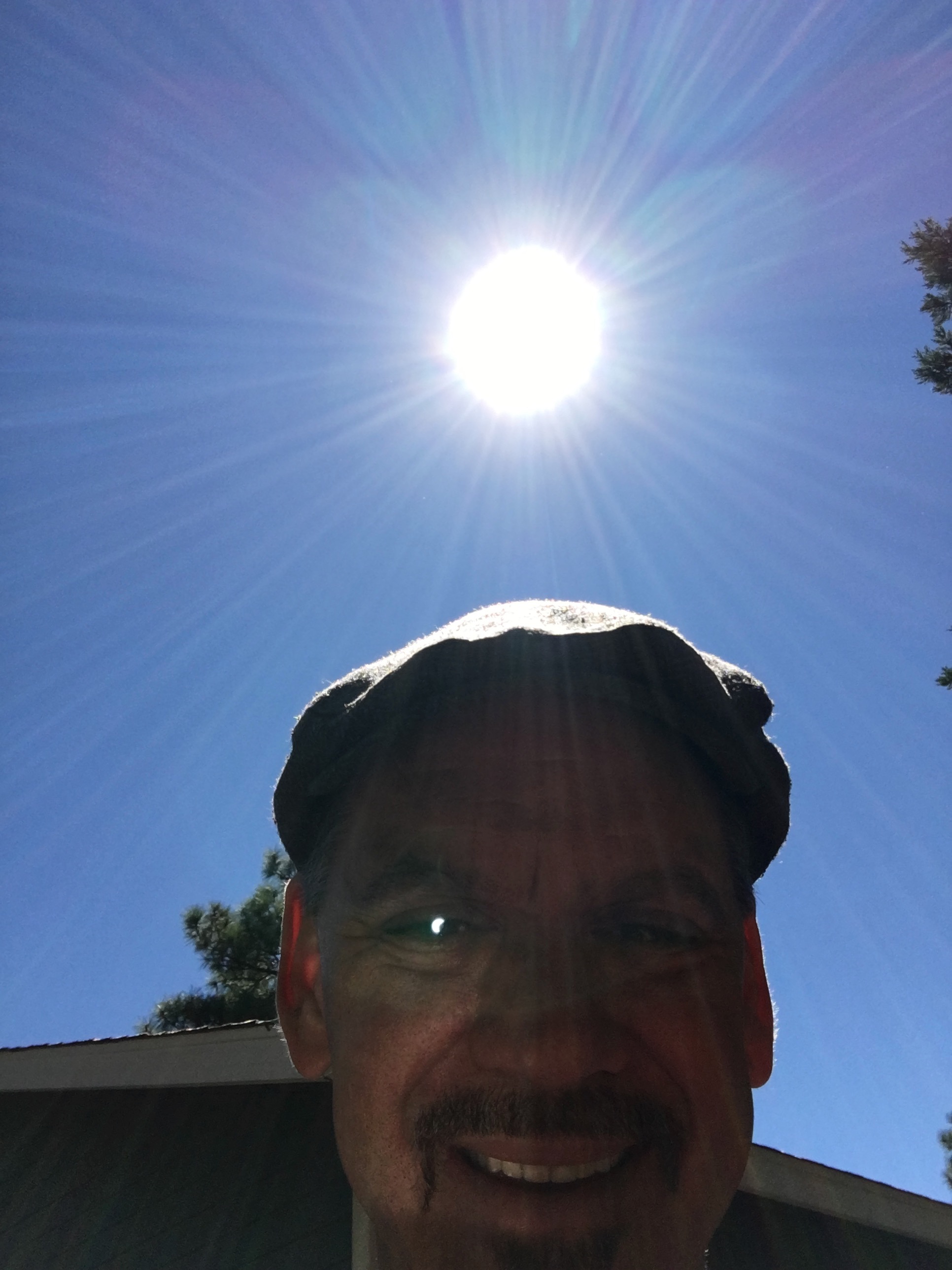 The eclipse followed me