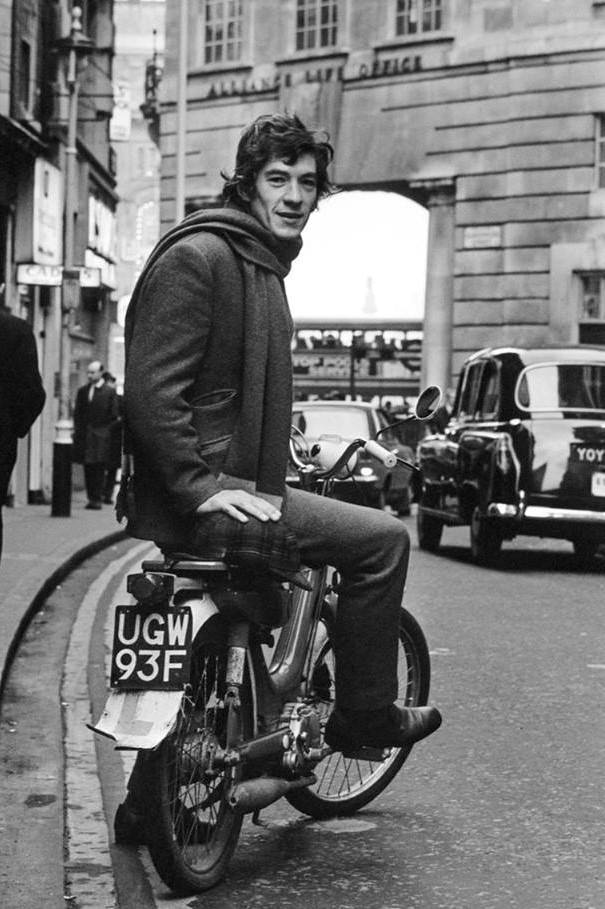 Sir Ian McKellen, London, 1970