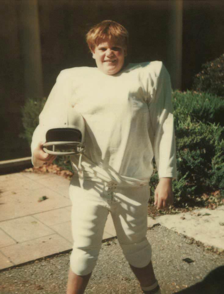 16-year old Chris Farley, 1980