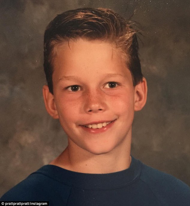 13 year old Chris Pratt