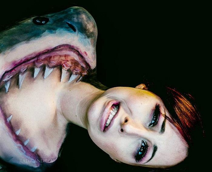 shark makeup