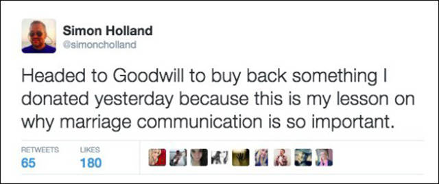 Marriage Summed Up In 28 Tweets