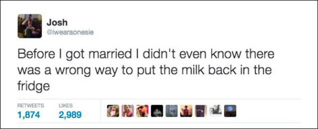 Marriage Summed Up In 28 Tweets