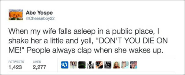 Marriage Summed Up In 28 Tweets