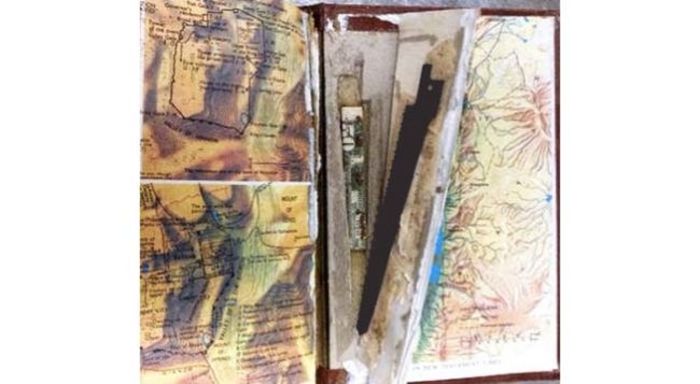 TSA confiscated saw hidden in a bible