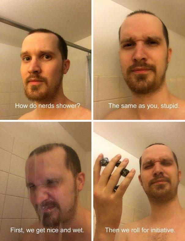 How We Shower