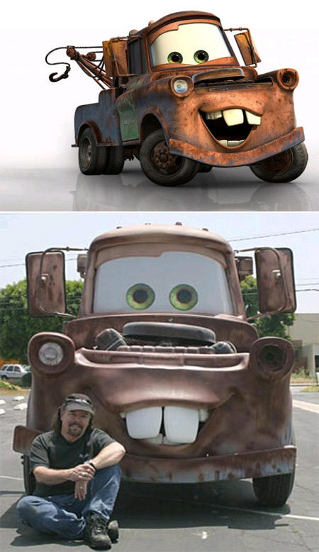 Real Life Cartoon Cars