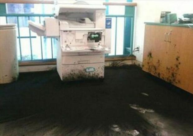 fail printer sneeze