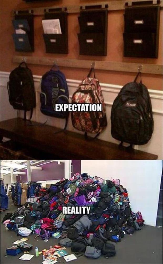 Expectation Vs. Reality