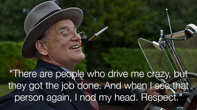 Words Of Wisdom From Bill Murray