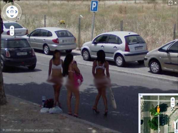 Hookers Seen On Google Street View