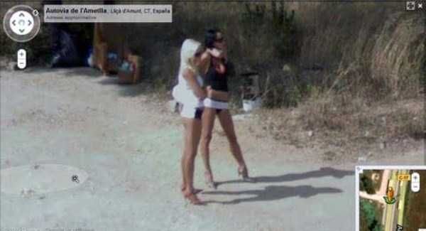 Hookers Seen On Google Street View