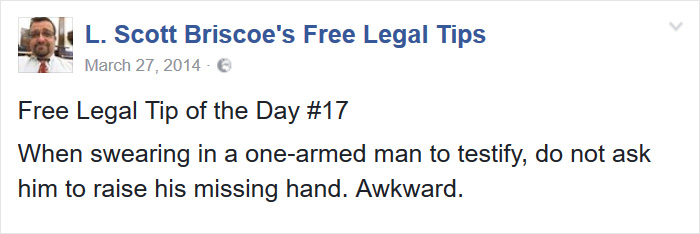 Funny Free Legal Advice