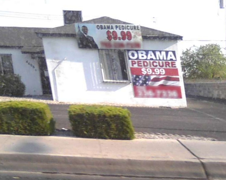 At this point I think we're taking this whole Obama fad a bit too far.......Ok WAY too far