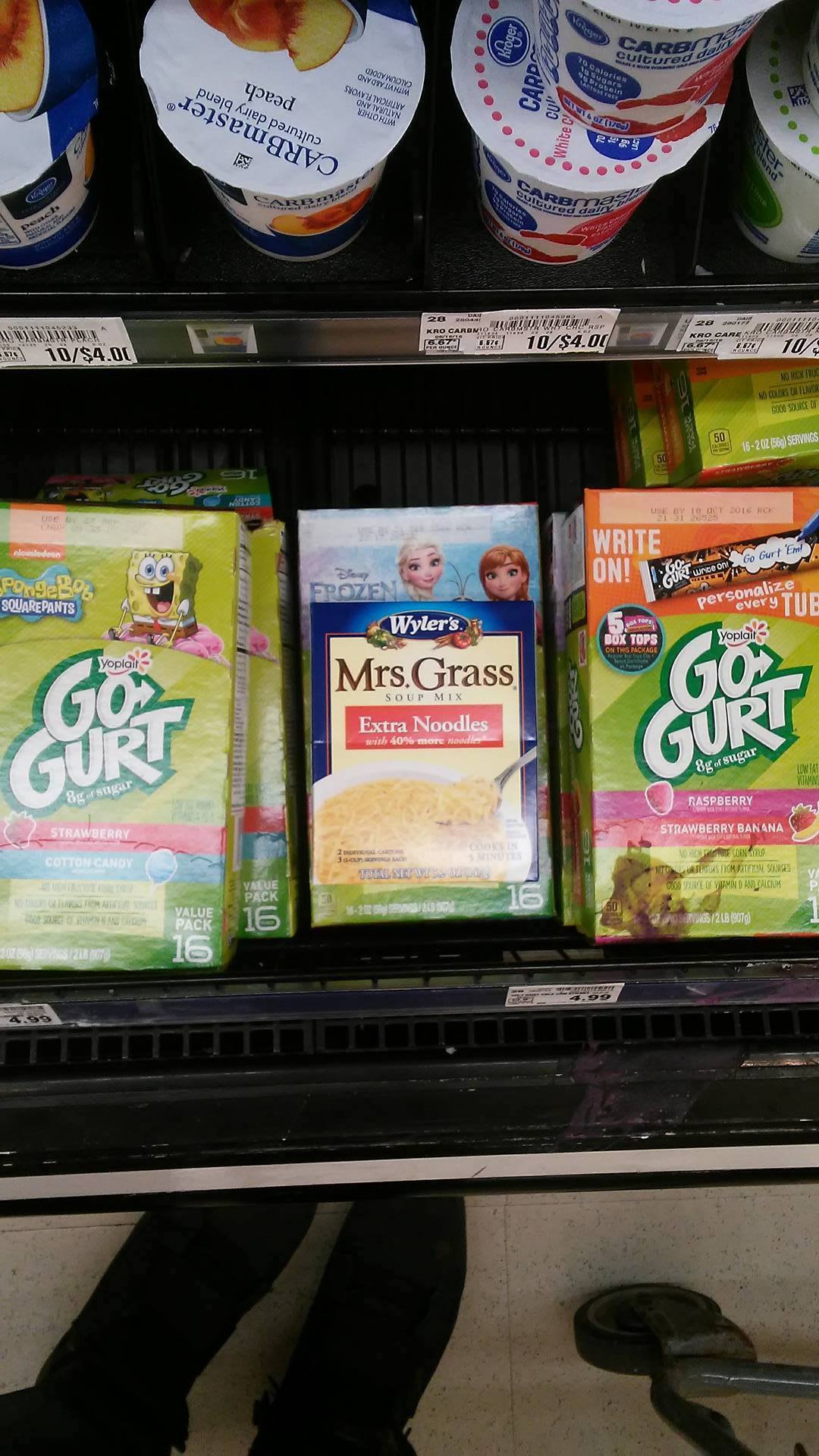 The GoGurt Is In The GRASSSSSS... SOUP!!!