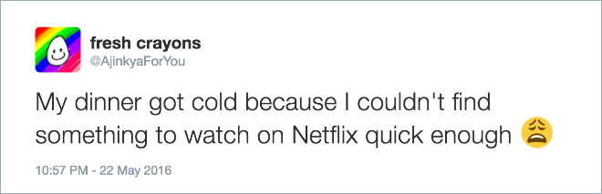 Twitter Users Share Their First World Problems