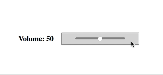 Volume Control FAIL of a slider that you tilt to either side to