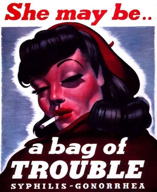 25 Vintage Posters Warning Against VD