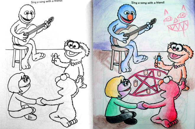 The Best Of Coloring Book Coruptions