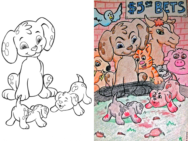 The Best Of Coloring Book Coruptions