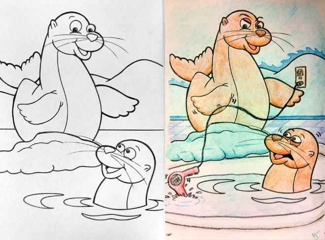 The Best Of Coloring Book Coruptions